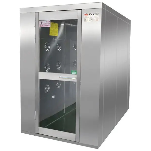 多人手動門不銹鋼風(fēng)淋室